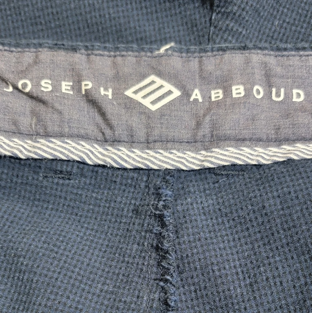 Joseph Abboud men’s shorts size 42 navy blue casual flat front chino
